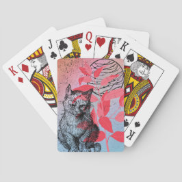 Kat aus Mars Spielkarten