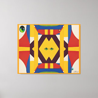 Kat - Ken Gage Abstrakt Leinwanddruck