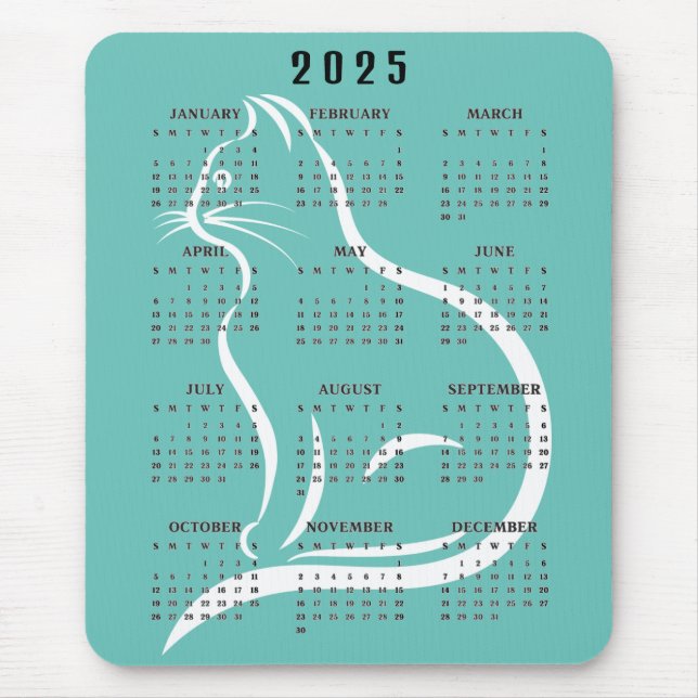 Kat-Kontur 2025 Mousepad (Vorne)