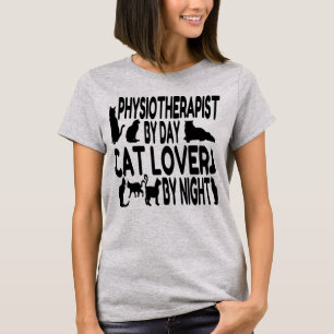Kat Lover Physiotherapeut T-Shirt