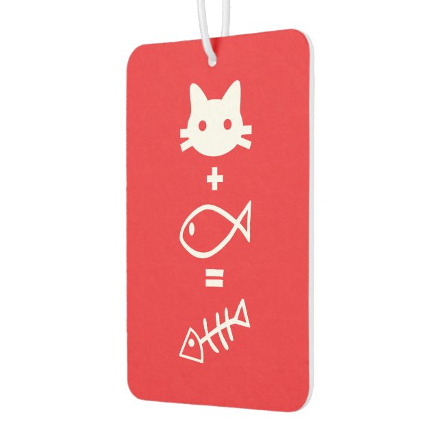 Kat-Mathematik Autolufterfrischer (Links)