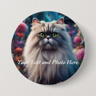 Kat on a Button Custom, Add Foto and Text