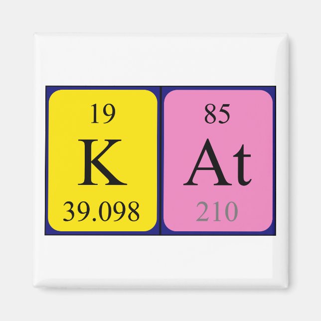 Kat Periodenmagnet Magnet