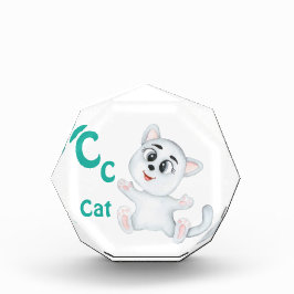 Kat personalisieren ABC: Letter C - Name hinzufüge Fotoblock