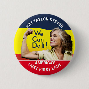 Kat Taylor Steyer für First Lady Button