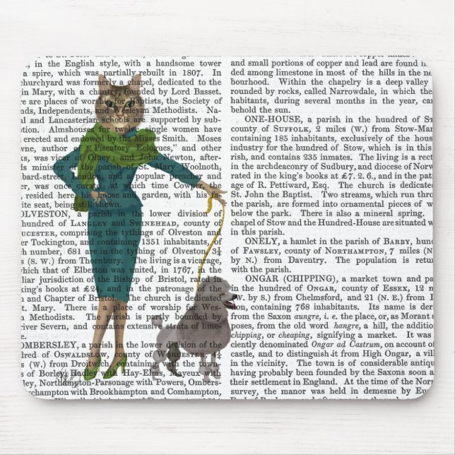 Kat und Poodle Mousepad (Vorne)