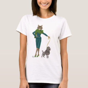 Kat und Poodle T-Shirt