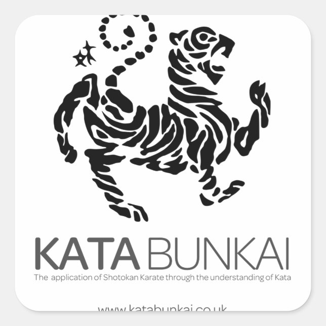 Kata Bunkai Sticker (Vorderseite)