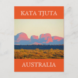 Kata Tjuta Australien Postkarte