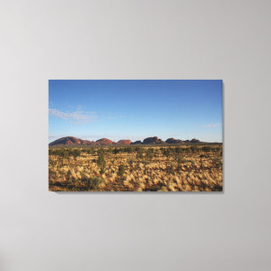 Kata Tjuta - Die Olgas bei Sonnenaufgang in Austra Leinwanddruck