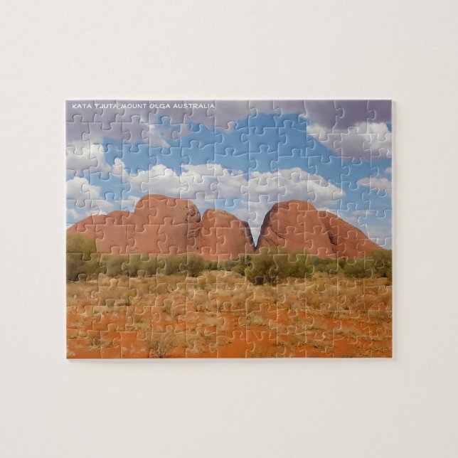 Kata Tjuta Mount Olga Australien Puzzle (Horizontal)