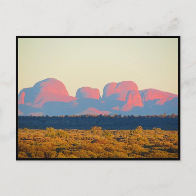 Kata tjuta postkarte (Vorderseite)