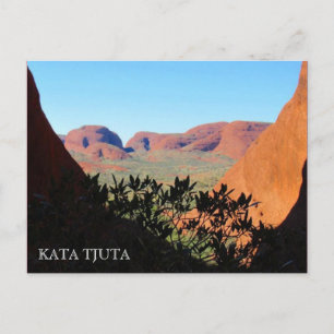 Kata tjuta Talansicht Postkarte
