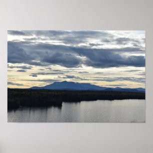 Katahdin; Aroostook Landkreis Maine Poster