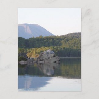 Katahdin aus dem Rainbow Lake Postkarte