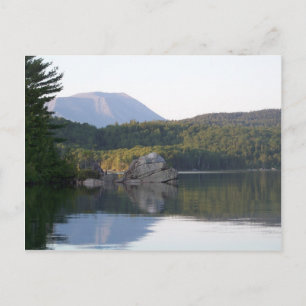 Katahdin aus dem Rainbow Lake Postkarte