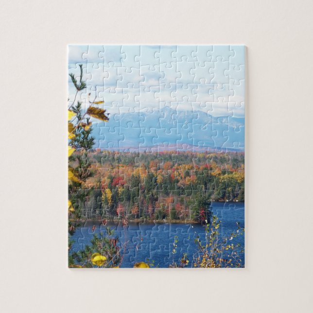 Katahdin in Fall 4 Puzzle (Vertikal)