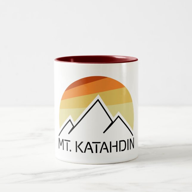 Katahdin Retro Zweifarbige Tasse (Mittel)