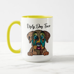 Katahoula hässlicher Hund Gesicht Tasse