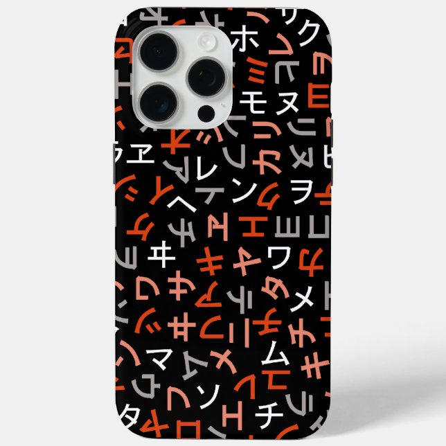 Katakana Case-Mate iPhone Hülle (Rückseite)