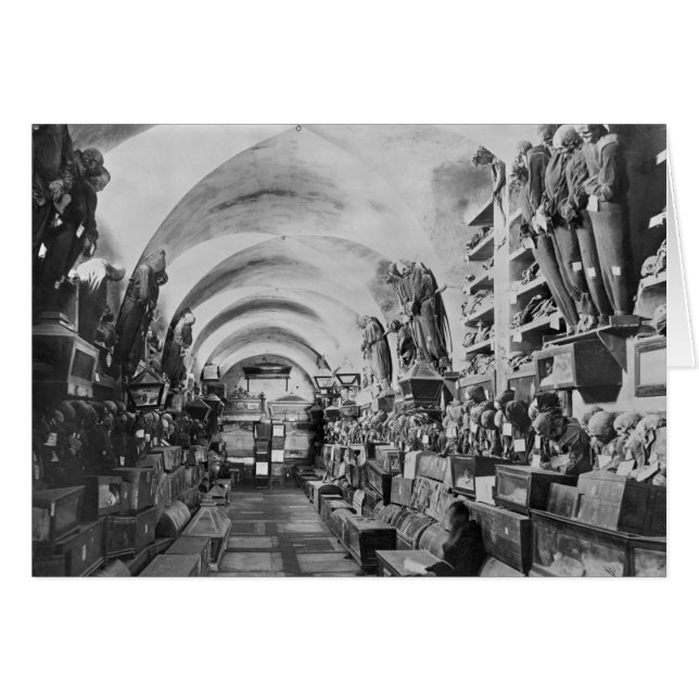 Katakomben von Palermo, Italien (Vorderseite (Horizontal))