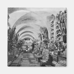 Katakomben von Palermo, Italien Magnet