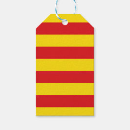 Katalanische Flagge Geschenkanhänger