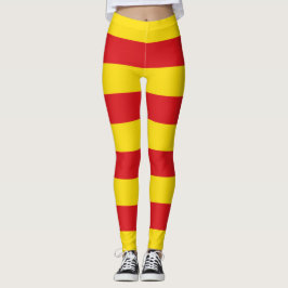 Katalanische Flagge Leggings