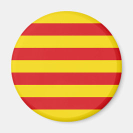 Katalanische Flagge Magnet