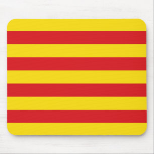Katalanische Flagge Mousepad