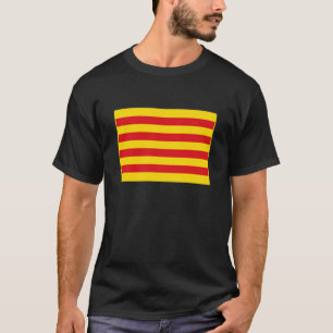 Katalanische Flagge Senyera Katalonien Katalonien T-Shirt