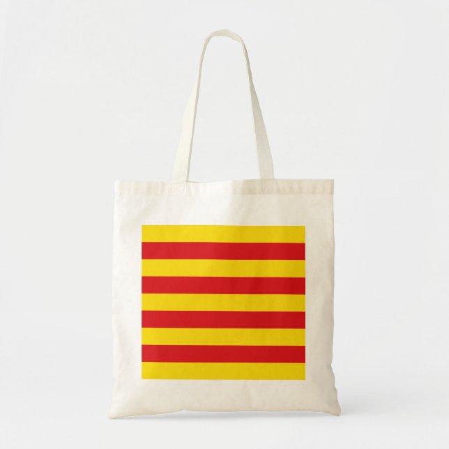 Katalanische Flagge Tragetasche (Vorne)