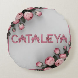 KATALEYA bestickte Rose Kissen & Keule