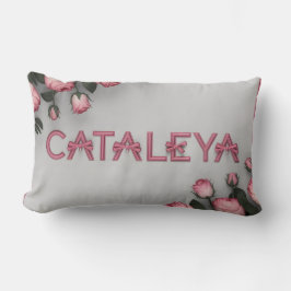 KATALEYA bestickte Rose Kissen & Keule