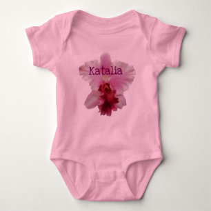 Katalia (Catalia) Orchidee Baby Strampler