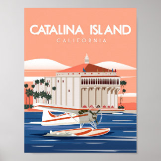 Katalina Insel Kalifornien Poster
