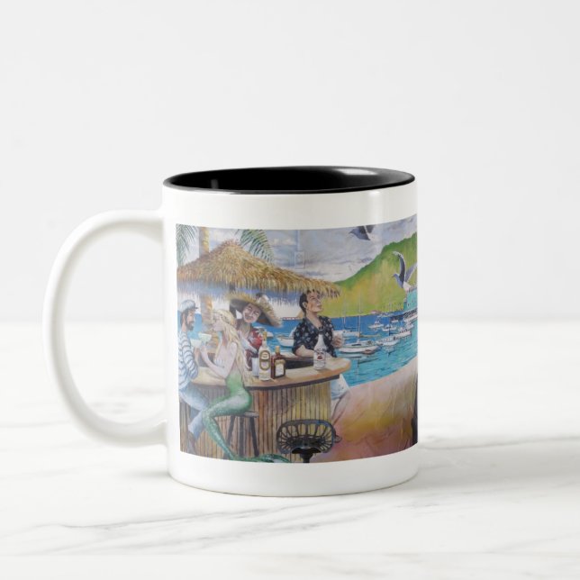 KATALINA-INSEL ZWEIFARBIGE TASSE (Links)