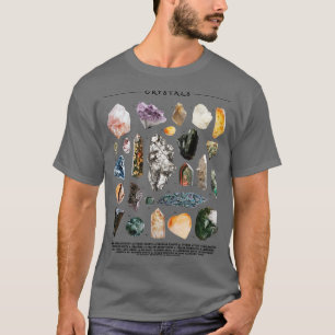 Katalog der Kristallkristalle Magische Heilenergie T-Shirt