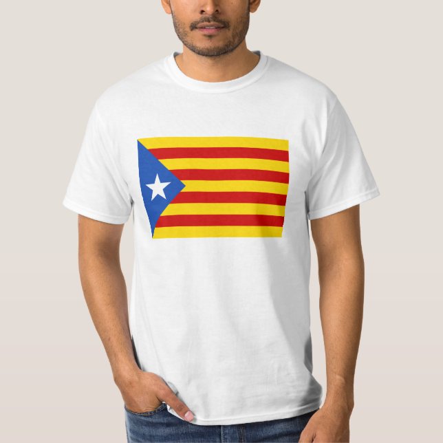 Katalonien-Flagge T-Shirt (Vorderseite)