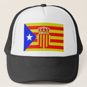 Katalonien-Flagge Truckerkappe