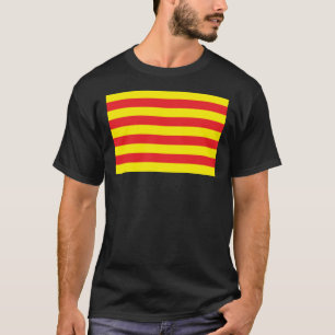 Katalonien-Flaggen-T - Shirt