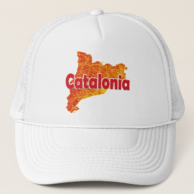 Katalonien Truckerkappe (Vorderseite)