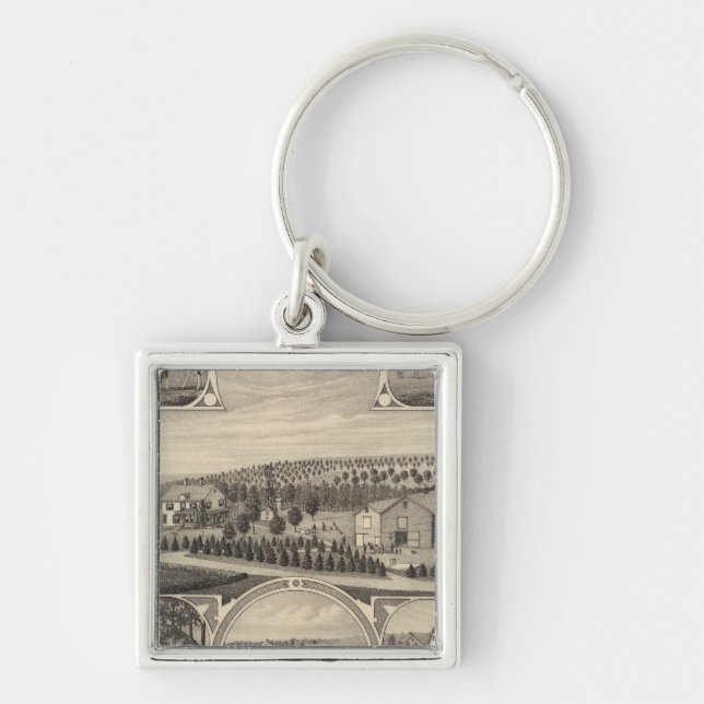 Katalpa, Nebraska Schlüsselanhänger (Vorne)