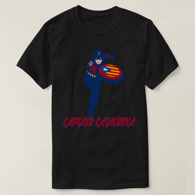 Katalunya Barca T-Shirt (Design vorne)