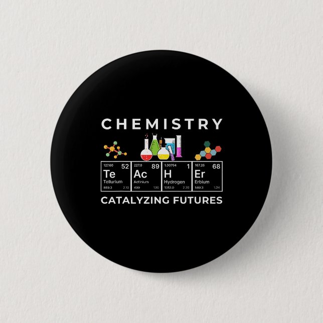 Katalyst Lehrer für Chemie regelmäßig Button (Vorderseite)
