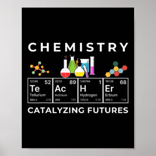 Katalyst Lehrer für Chemie regelmäßig Poster