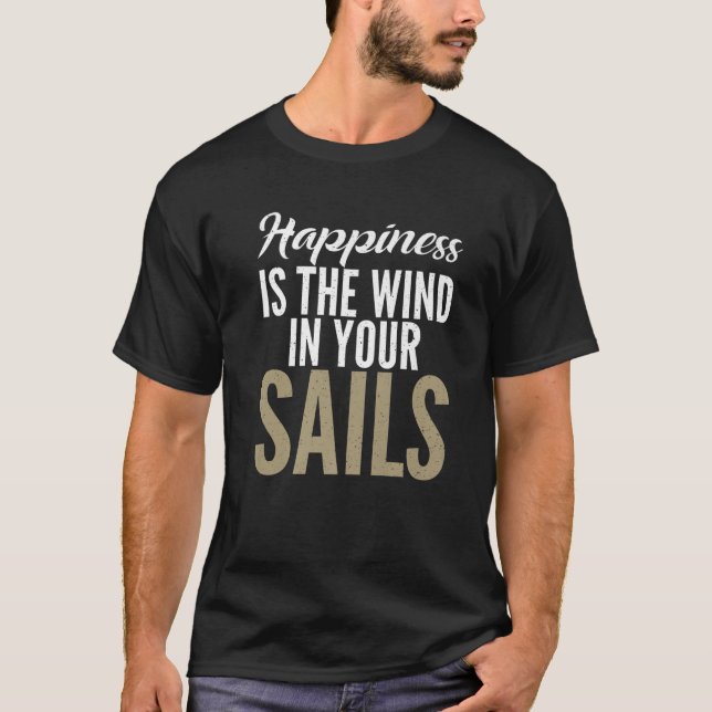 Katamaran Boat Sailing T-Shirt (Vorderseite)