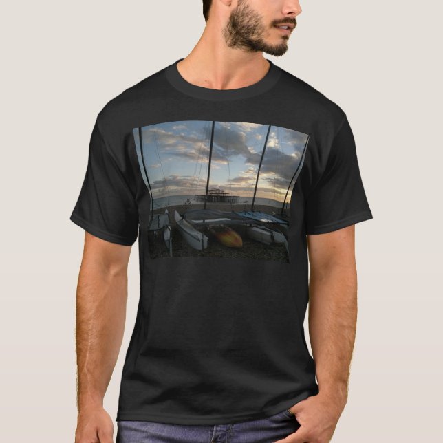 Katamaran ein Kajak T-Shirt (Vorderseite)