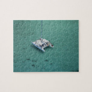 Katamaran, Mamanuca-Inseln, Fidschi, Südpazifik Puzzle