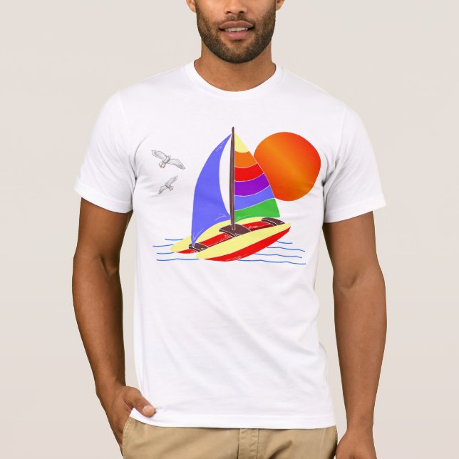 Katamaran T-Shirt (Vorderseite)